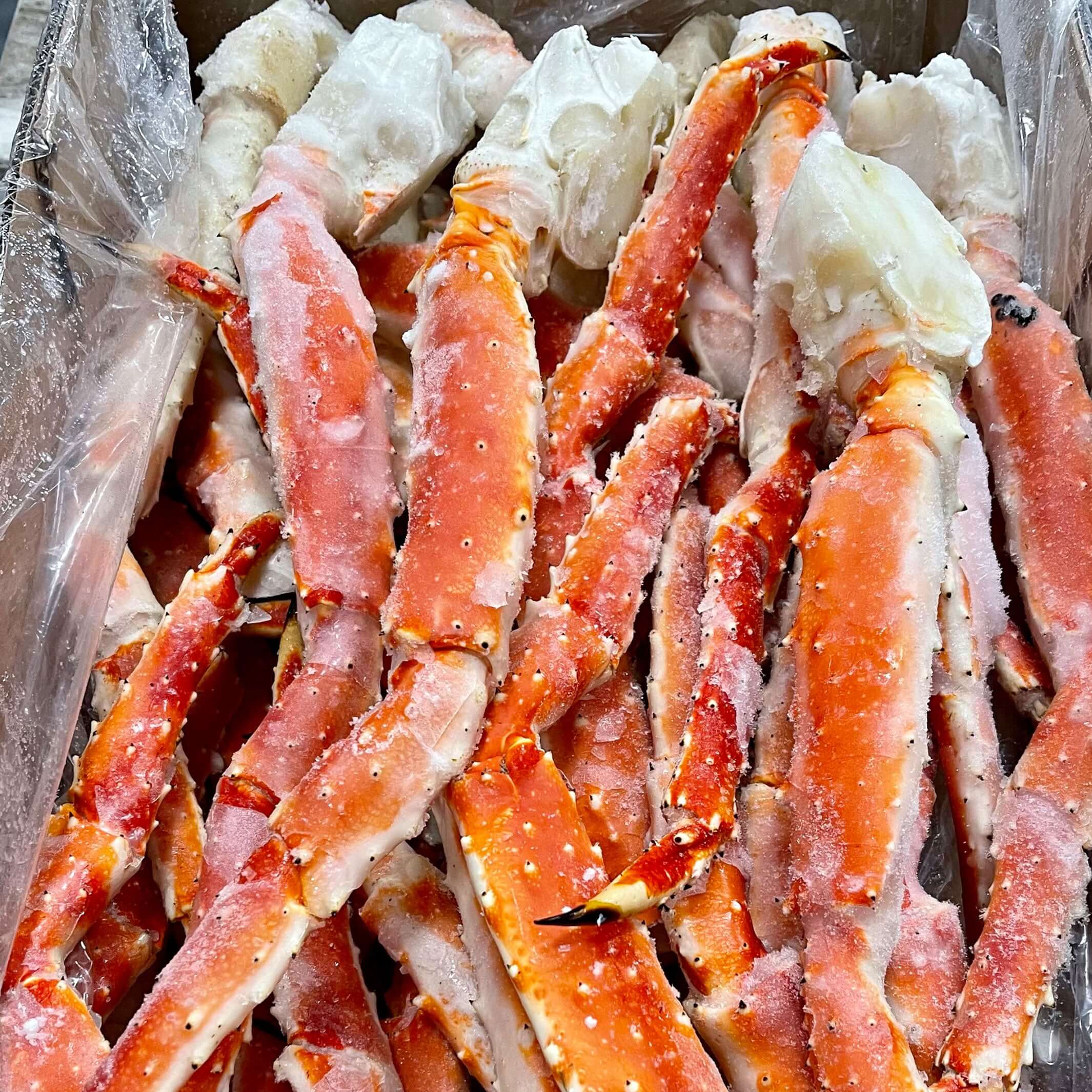 Crab 1620 King Crab Legs And Claws Wild Caught 20 Lb Bulk Marine Foods Express Ltd