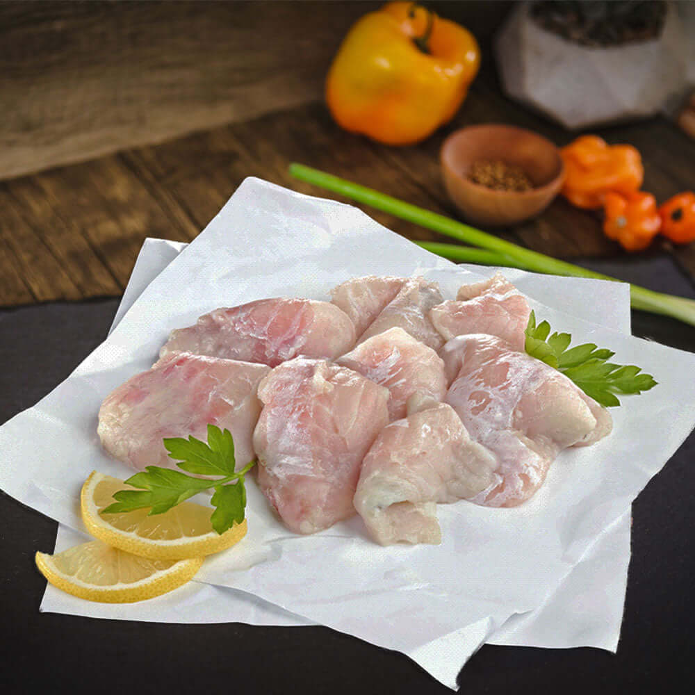 Fish Catfish Nuggets, USA, 15 lb. Bulk Marine Foods Express, Ltd