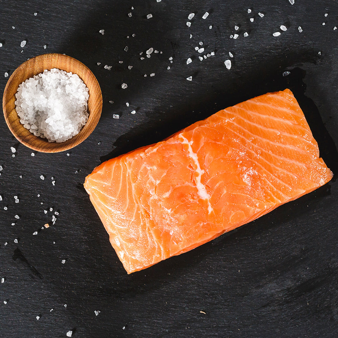 FISH- (8 oz.) ATLANTIC SALMON PORTIONS, NORWEGIAN